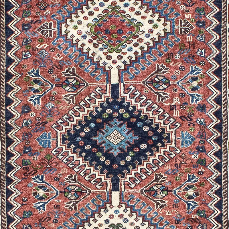 Runner Perser Rug - Nomadic - 205 x 78 cm - light red