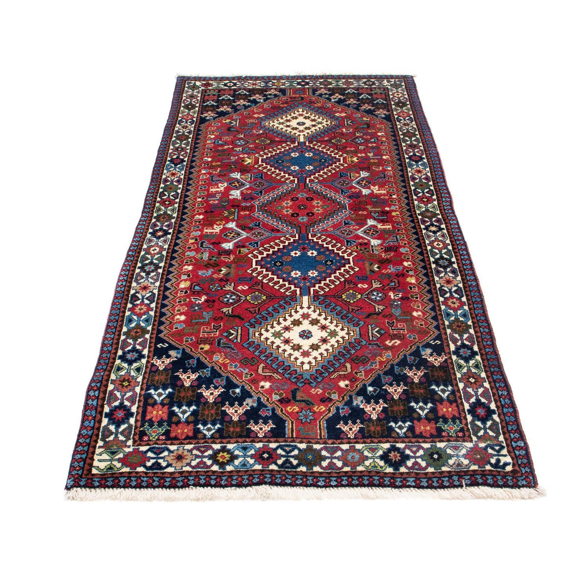 Runner Perser Rug - Nomadic - 197 x 82 cm - red