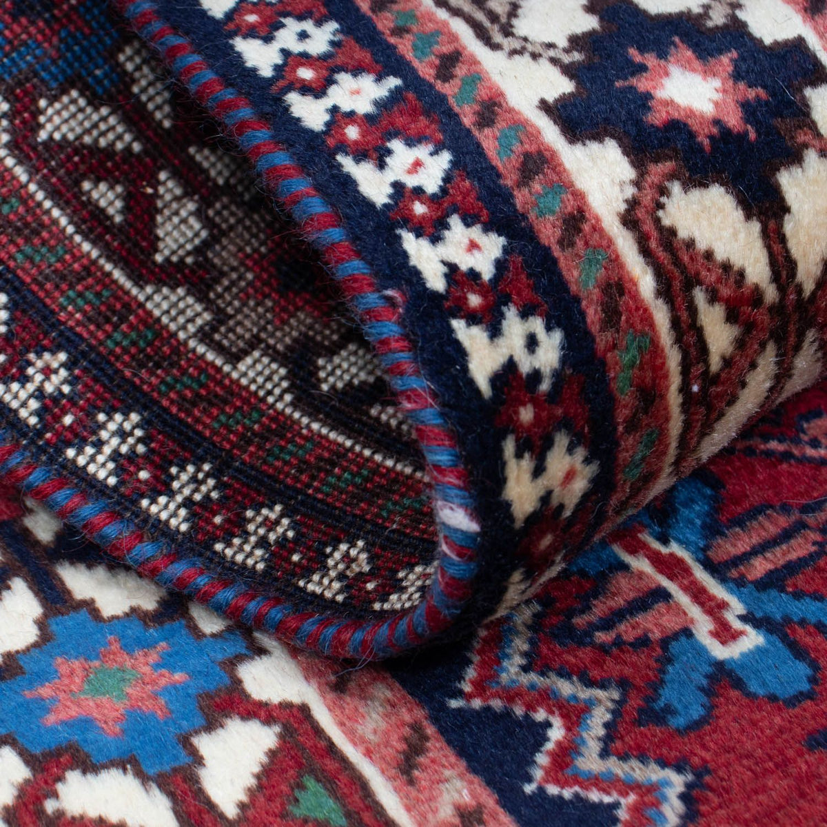 Runner Perser Rug - Nomadic - 200 x 81 cm - dark blue