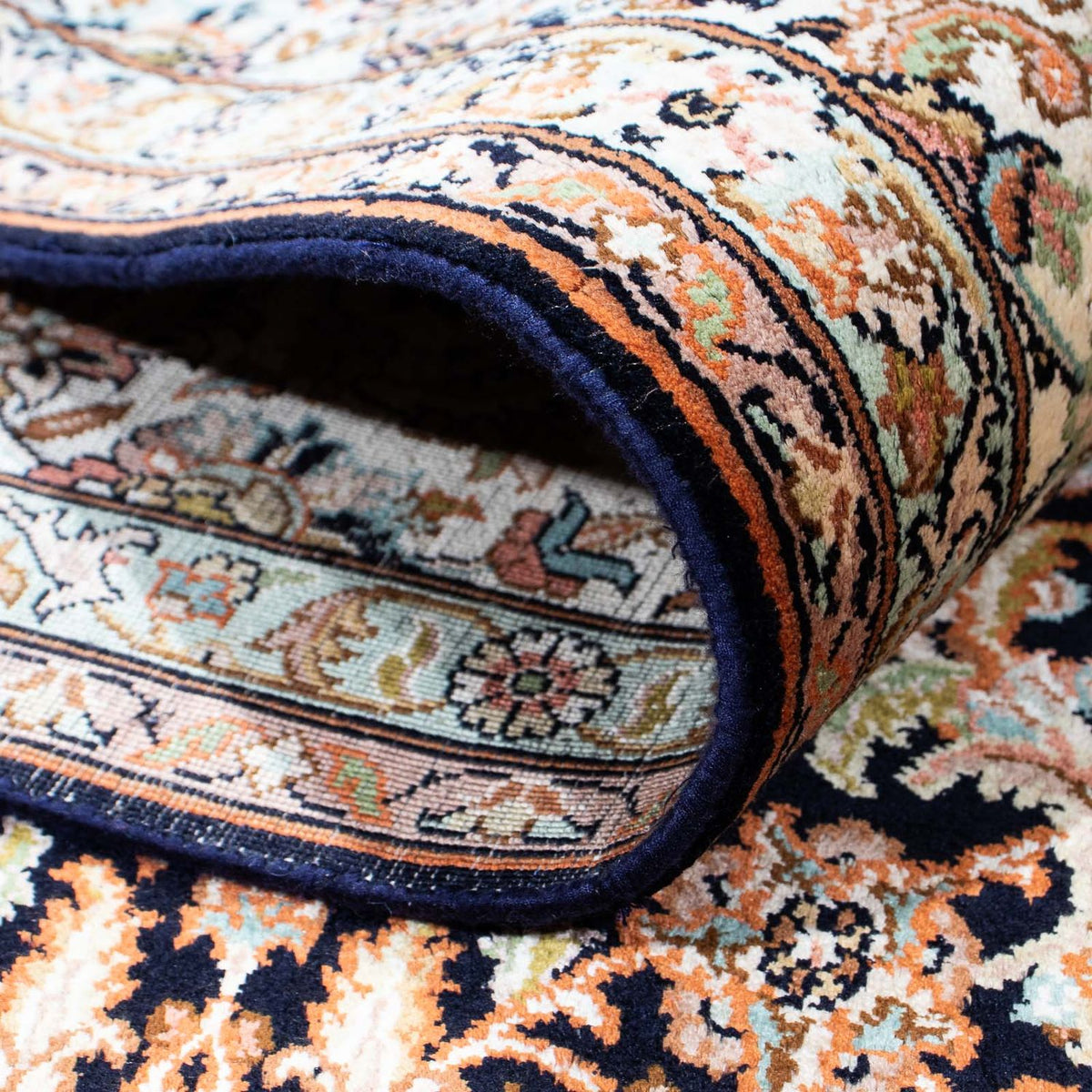 Perser Rug - Classic - 226 x 154 cm - dark blue