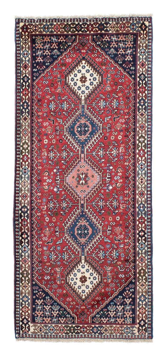 Runner Perser Rug - Nomadic - 201 x 82 cm - red