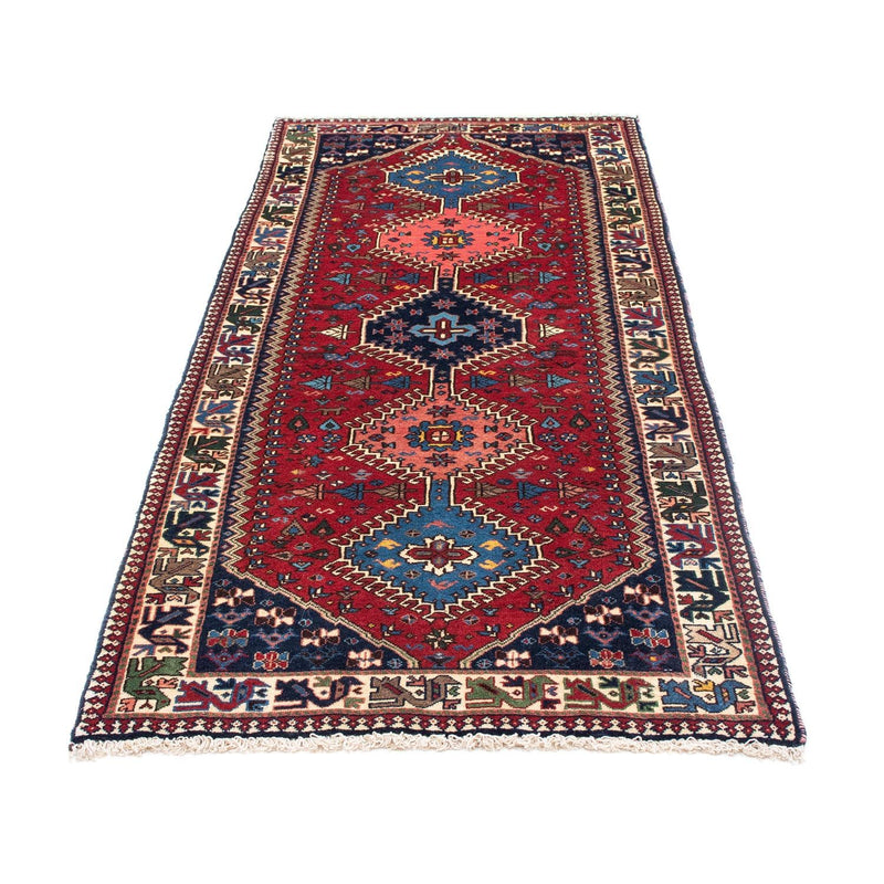 Runner Perser Rug - Nomadic - 197 x 80 cm - dark red