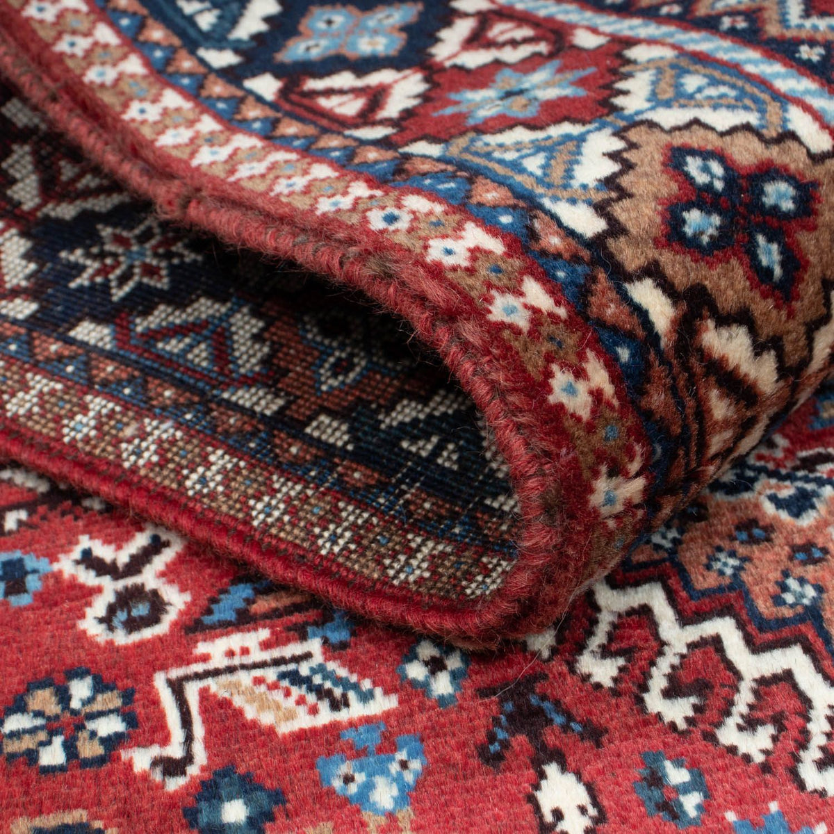 Runner Perser Rug - Nomadic - 194 x 90 cm - red