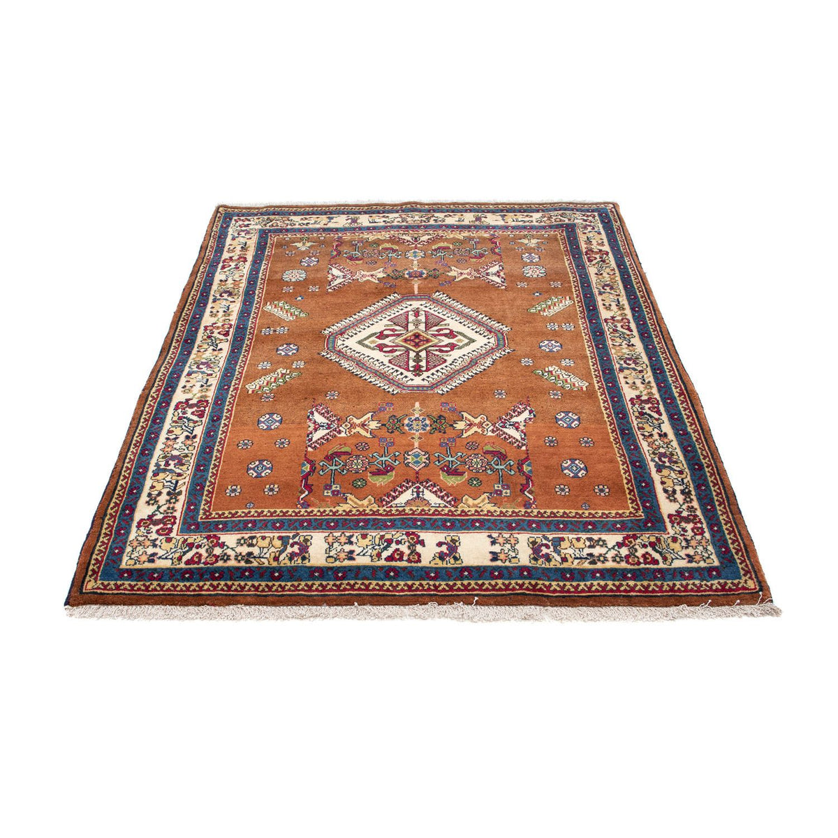 Perser Rug - Nomadic - 158 x 120 cm - brown