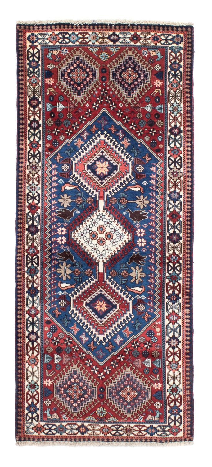 Runner Perser Rug - Nomadic - 195 x 80 cm - dark red