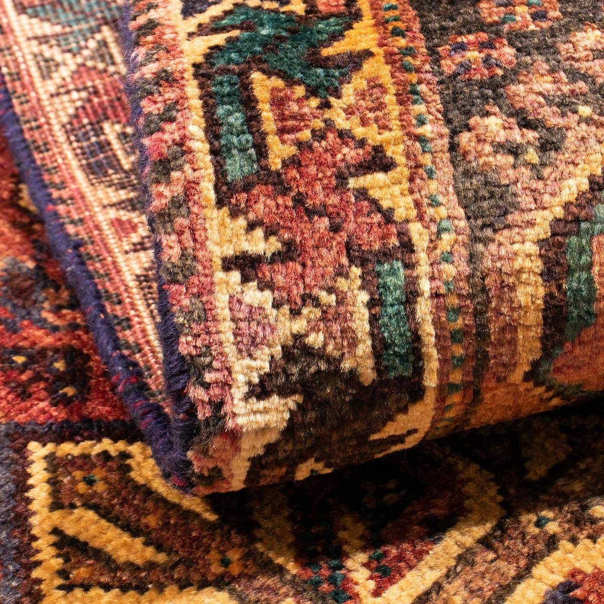 Perser Rug - Nomadic - 155 x 113 cm - light red