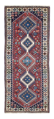 Runner Perser Rug - Nomadic - 197 x 78 cm - red
