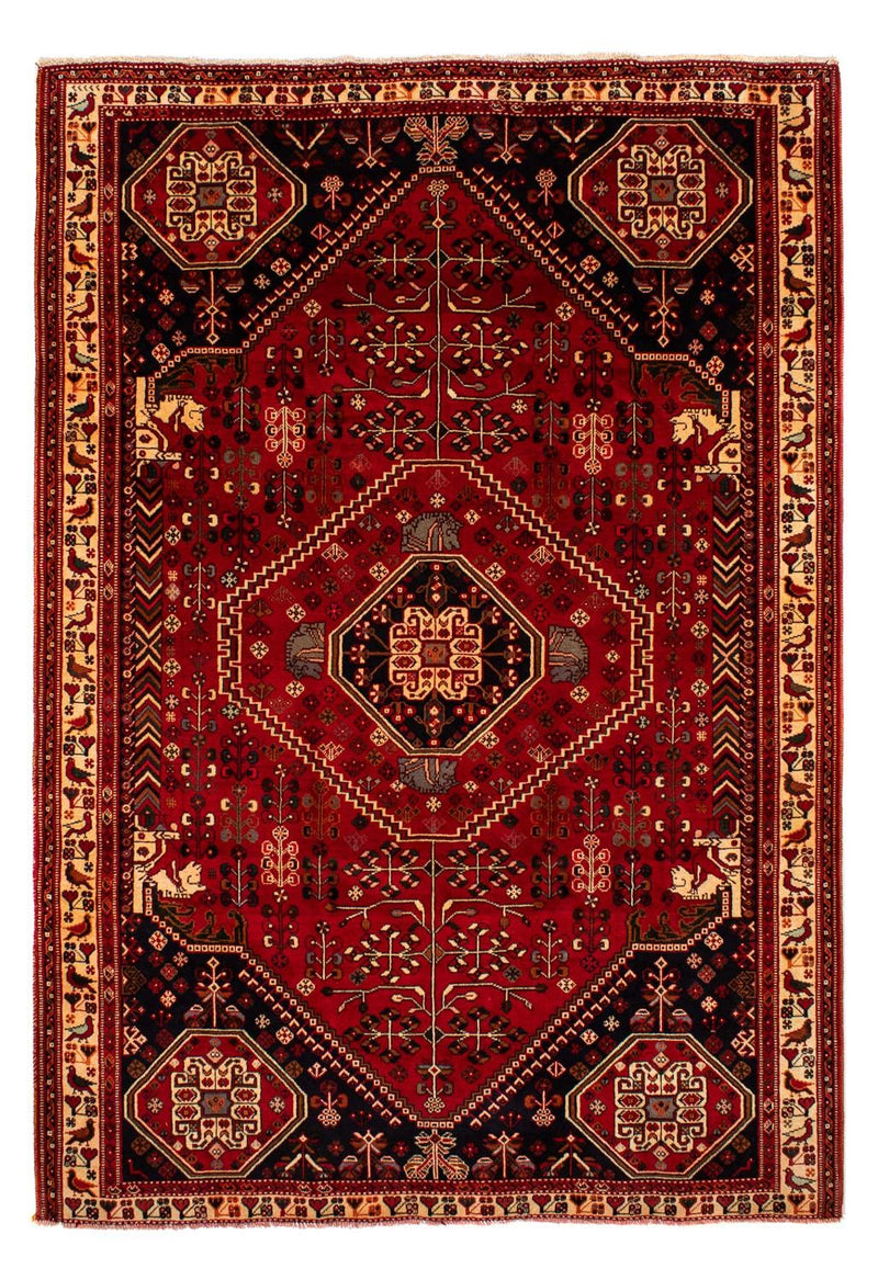 Perser Rug - Nomadic - 291 x 210 cm - dark red