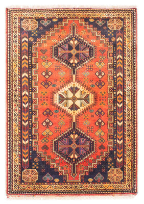 Perser Rug - Nomadic - 164 x 122 cm - red
