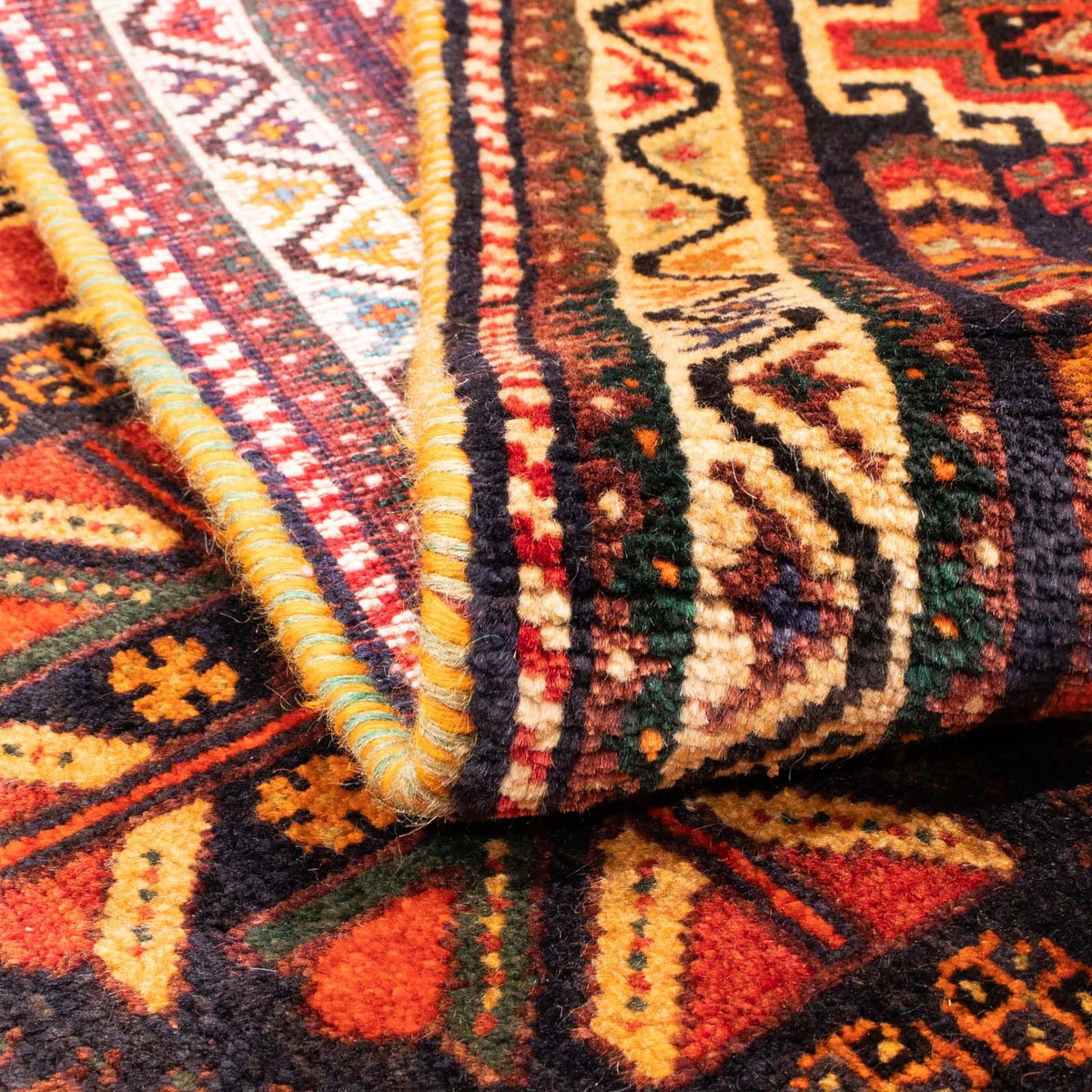 Perser Rug - Nomadic - 170 x 116 cm - dark red