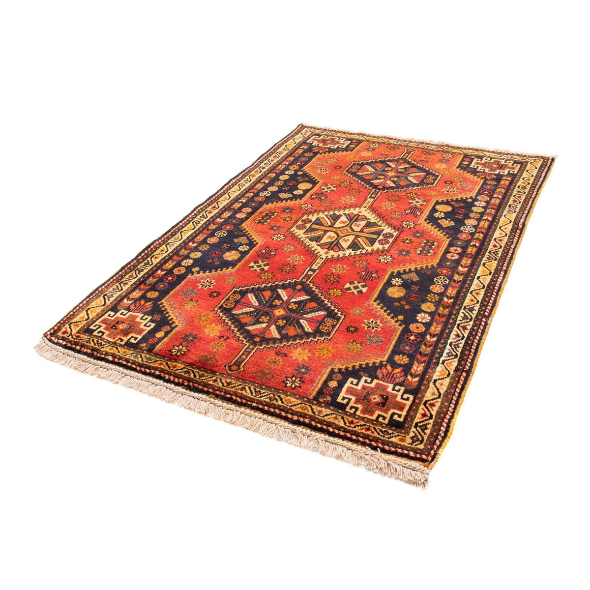 Perser Rug - Nomadic - 170 x 116 cm - dark red