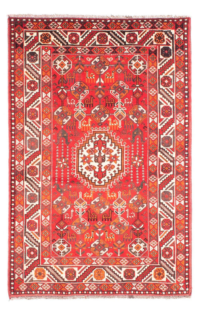 Perser Rug - Nomadic - 159 x 110 cm - red