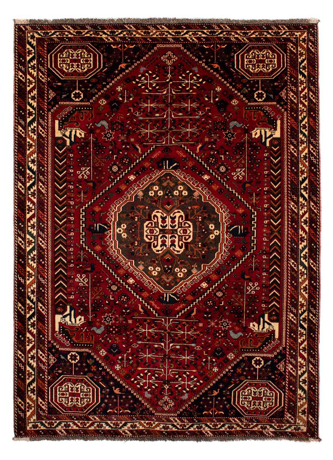 Perser Rug - Nomadic - 293 x 211 cm - dark red