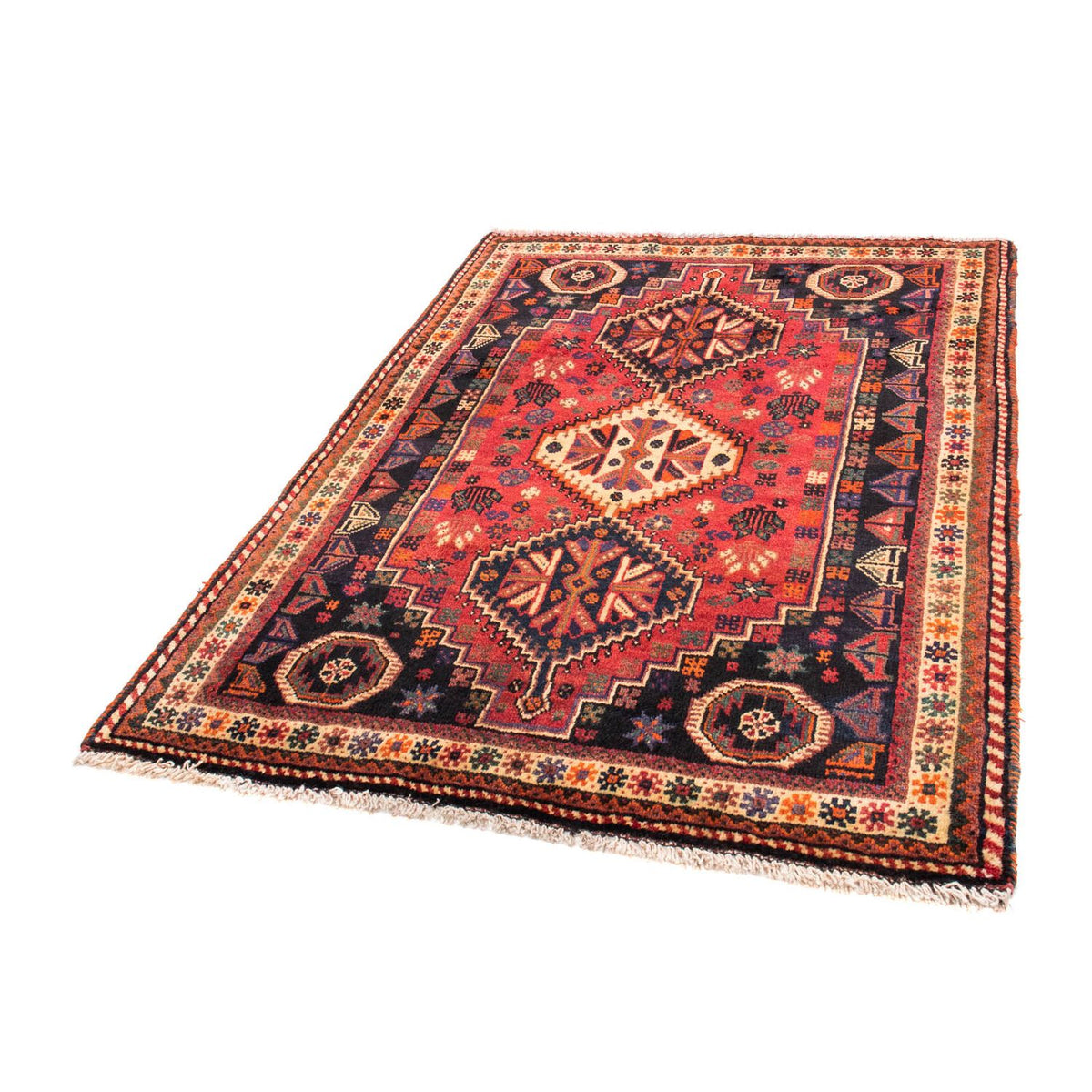 Perser Rug - Nomadic - 163 x 118 cm - dark red