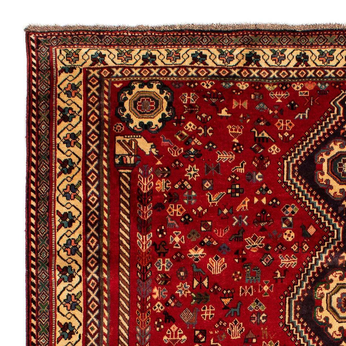 Perser Rug - Nomadic - 295 x 210 cm - dark red