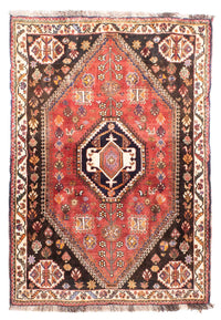 Perser Rug - Nomadic - 145 x 103 cm - light red