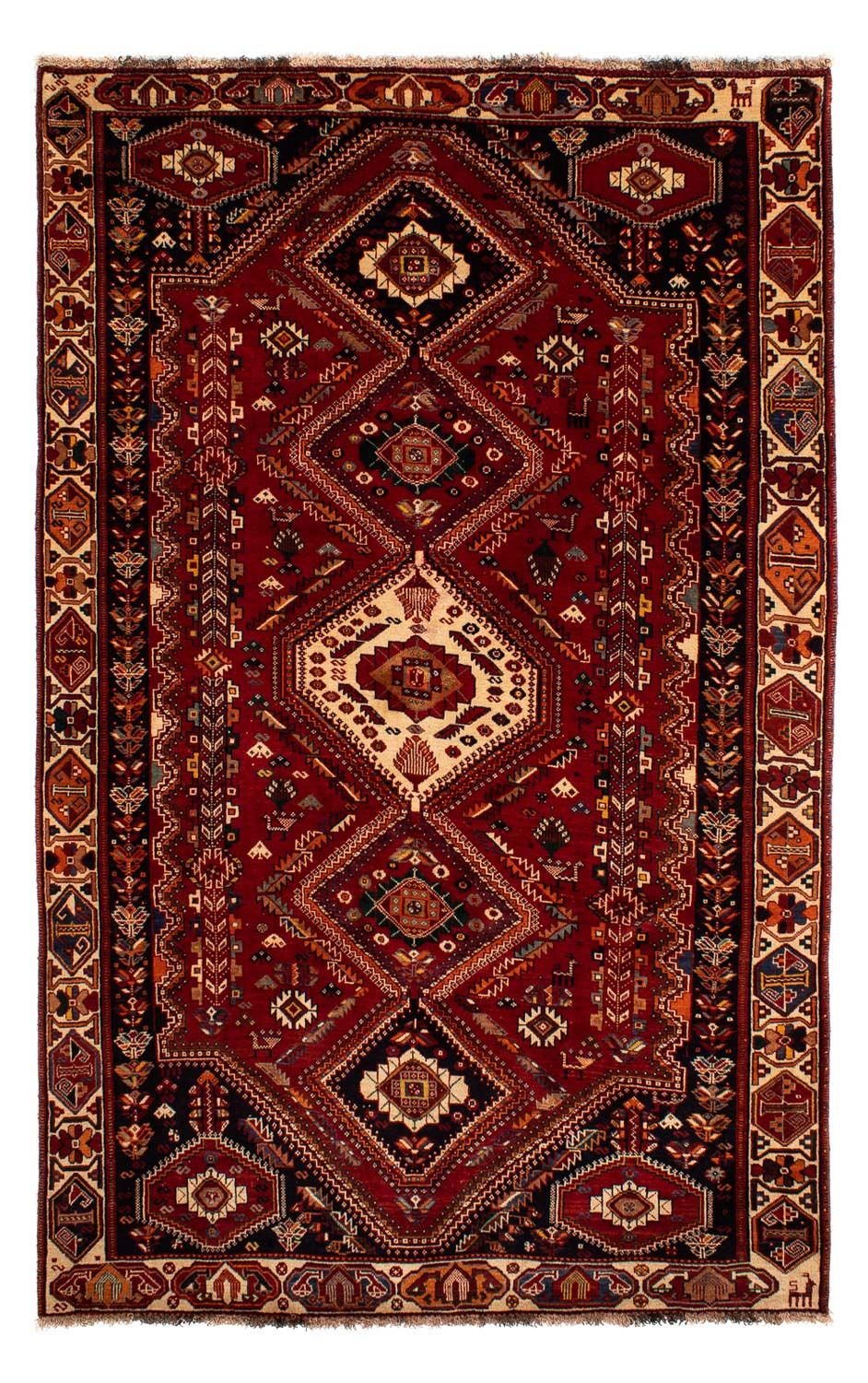 Perser Rug - Nomadic - 290 x 182 cm - dark red