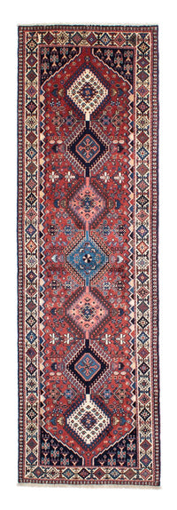 Runner Perser Rug - Nomadic - 283 x 80 cm - dark red
