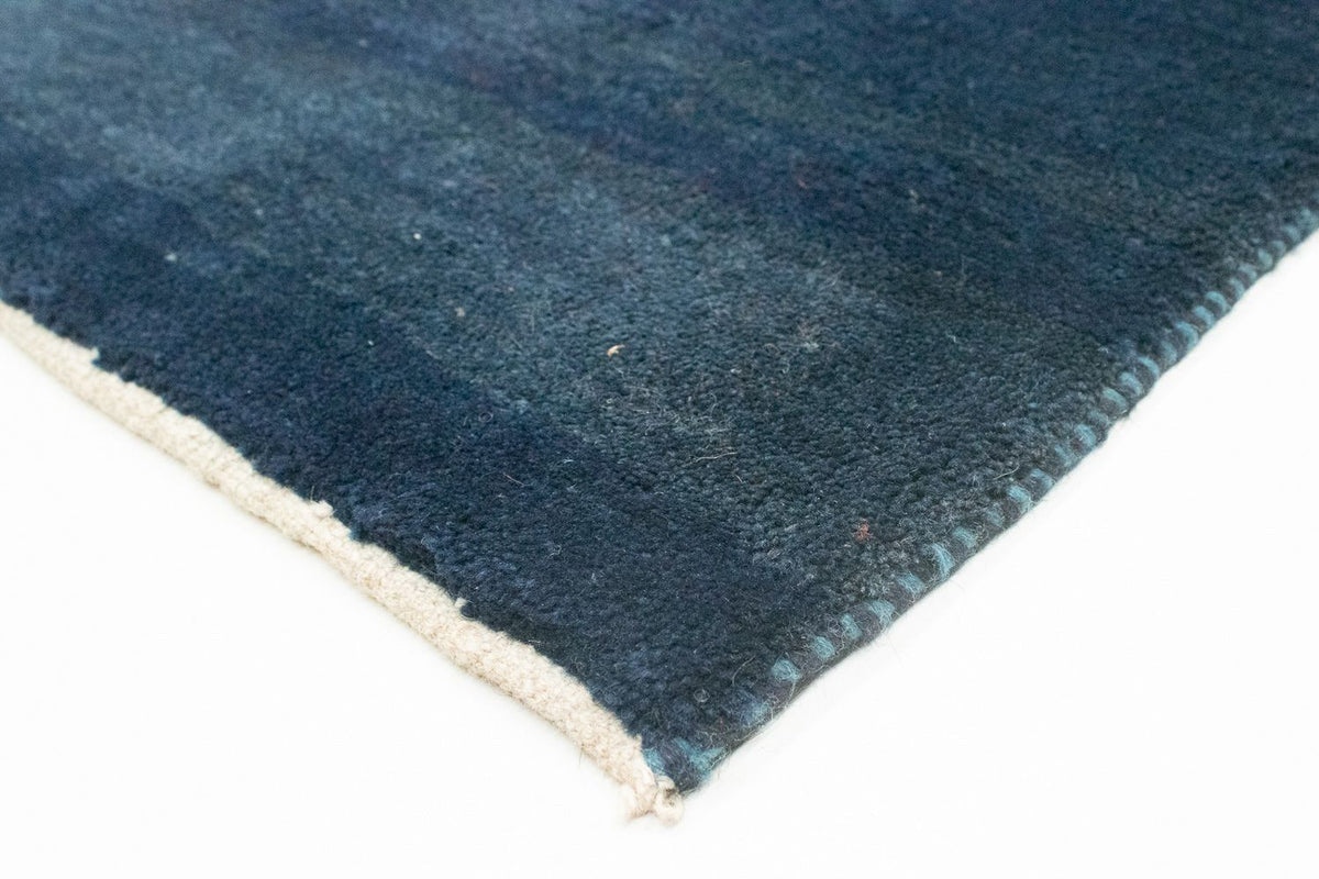 Runner Gabbeh Rug - Perser - 228 x 80 cm - dark blue