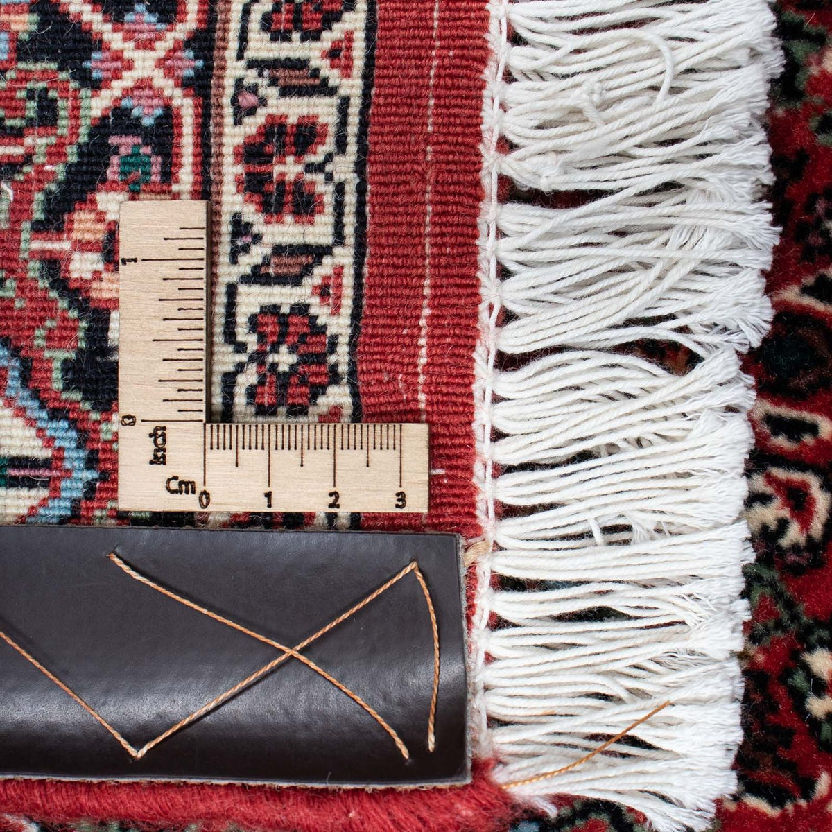 Runner Perser Rug - Bidjar - 204 x 99 cm - red