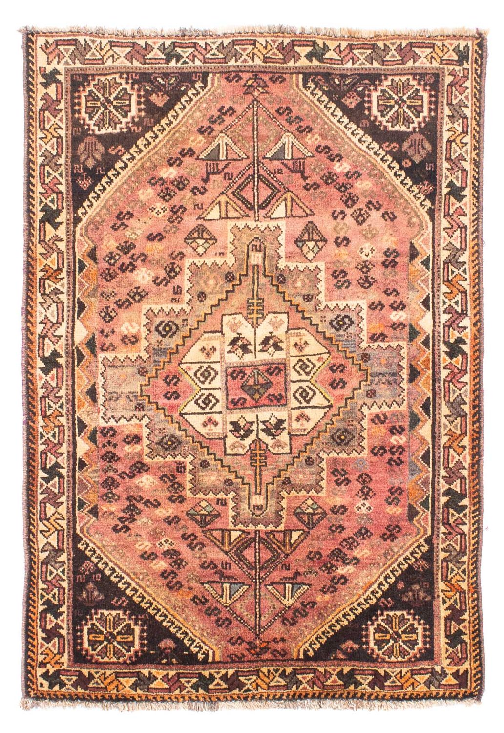Perser Rug - Nomadic - 161 x 109 cm - light red