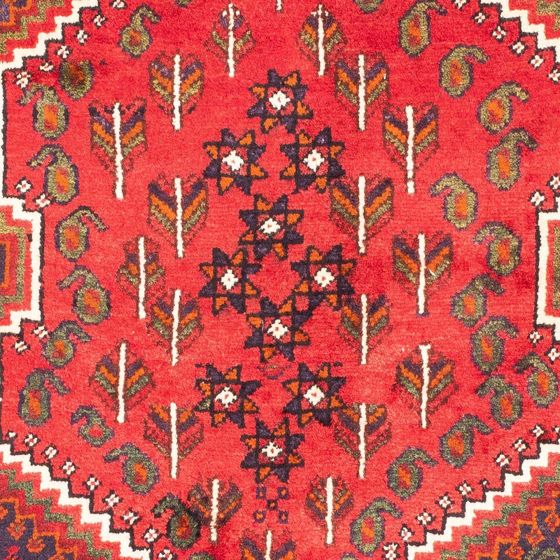 Perser Rug - Nomadic - 139 x 111 cm - dark red