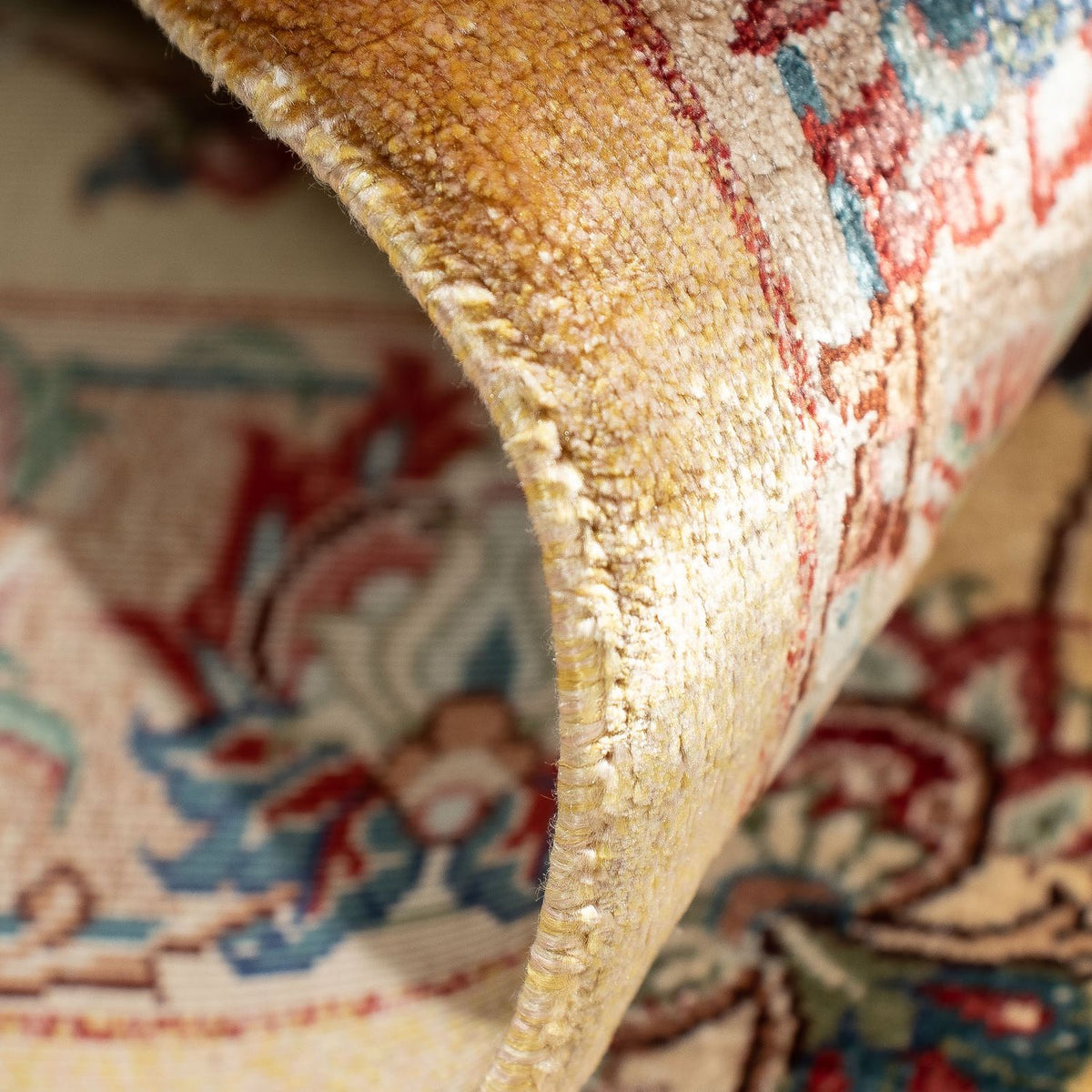 Perser Rug - Ghom - 82 x 59 cm - light brown