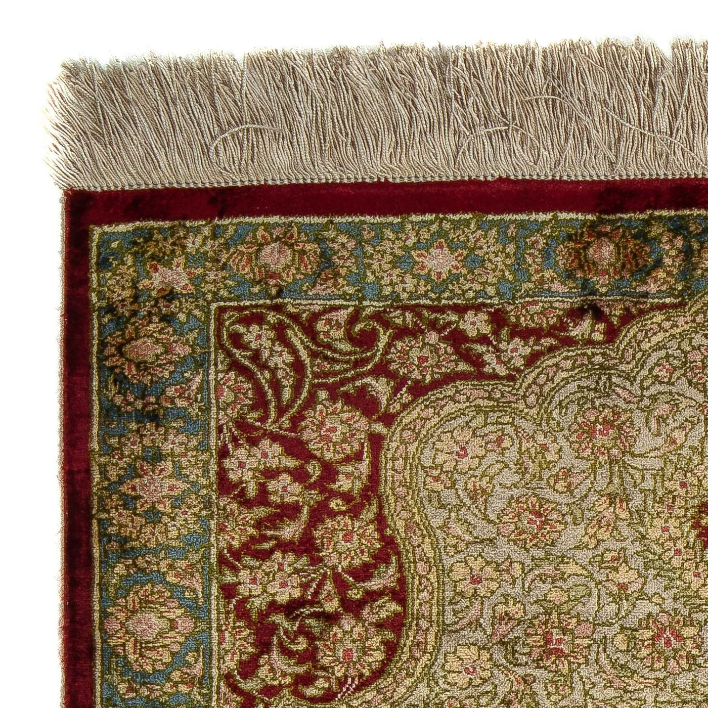 Qom Rug 78x58cm - Persian Rugs