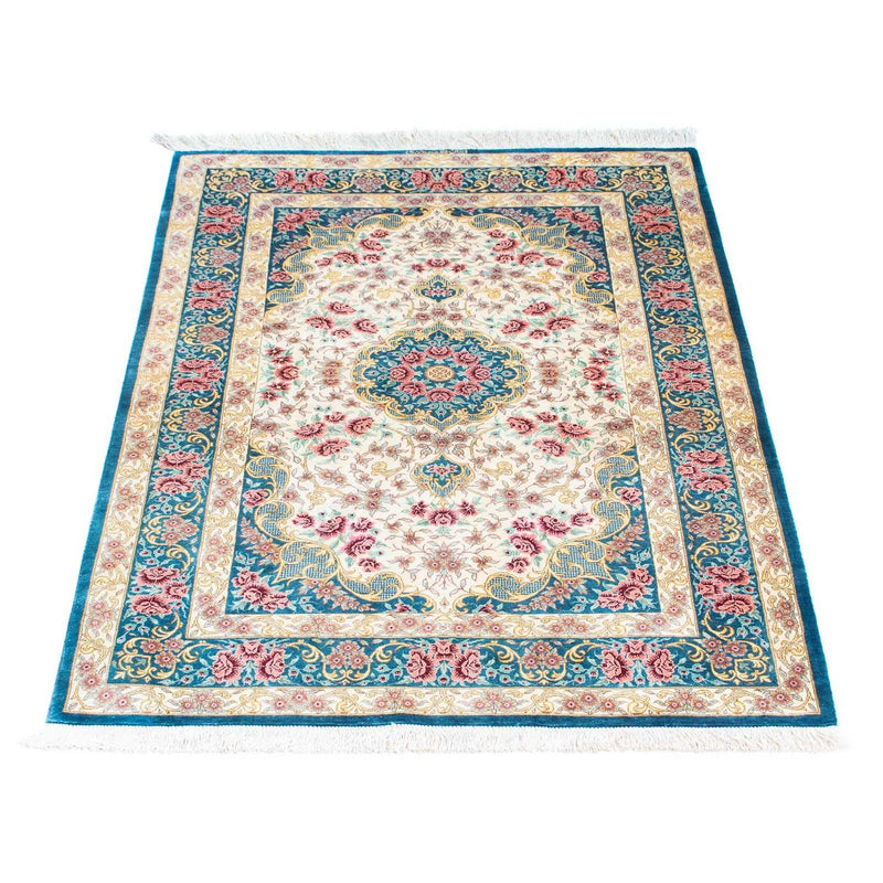 Perser Rug - Ghom - 123 x 77 cm - beige