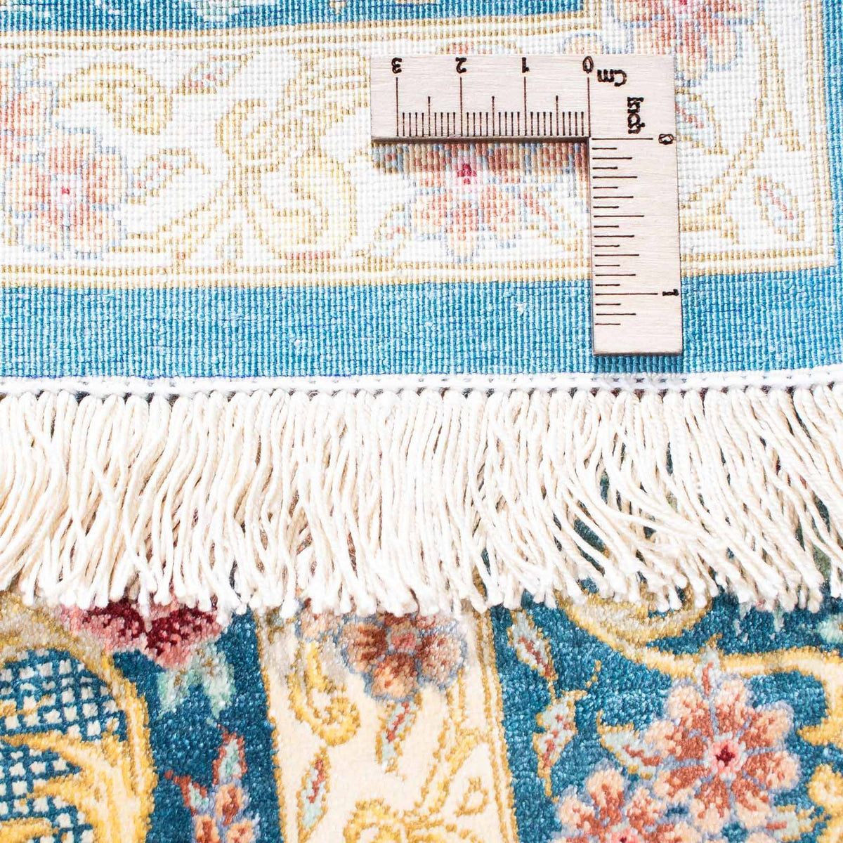 Perser Rug - Ghom - 123 x 77 cm - beige