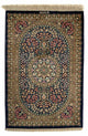 Qom Rug 91x61cm - Persian Rugs