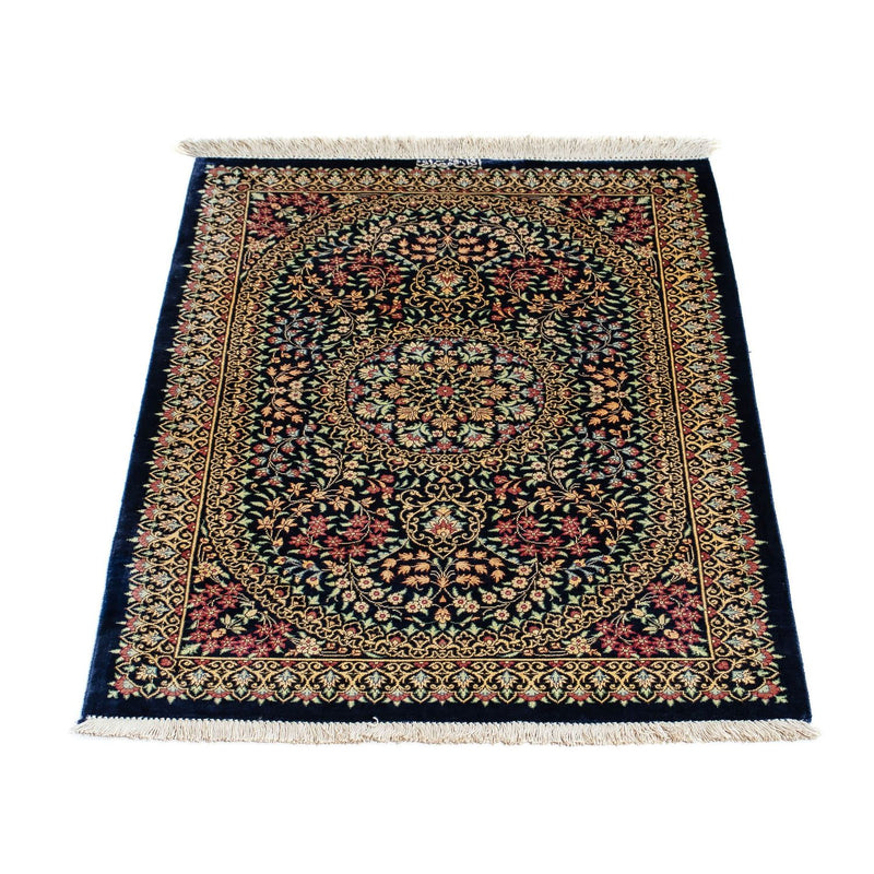 Perser Rug - Ghom - 91 x 61 cm - dark blue
