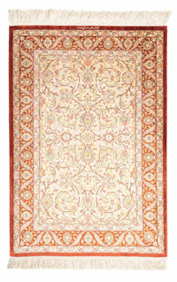 Perser Rug - Ghom - 123 x 83 cm - beige