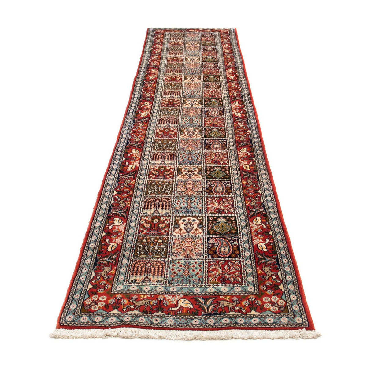 Runner Perser Rug - Classic - 383 x 83 cm - red