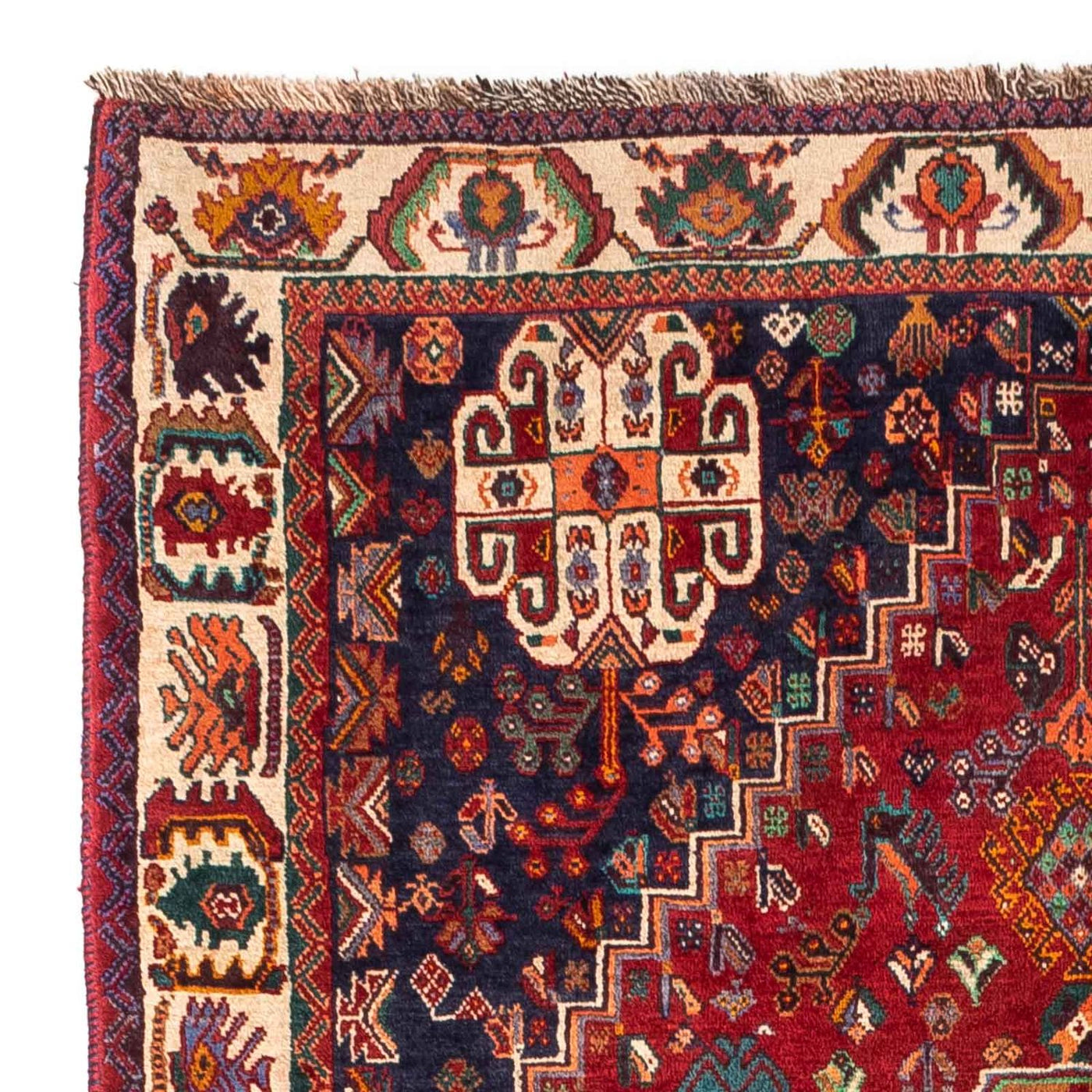 Qashqai Rug 242x158cm - Persian Rugs