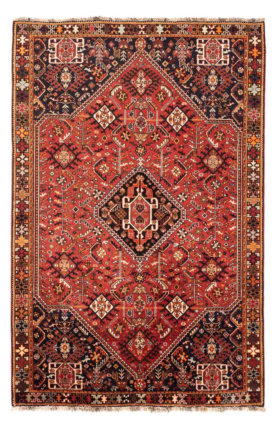 Perser Rug - Nomadic - 252 x 163 cm - light red