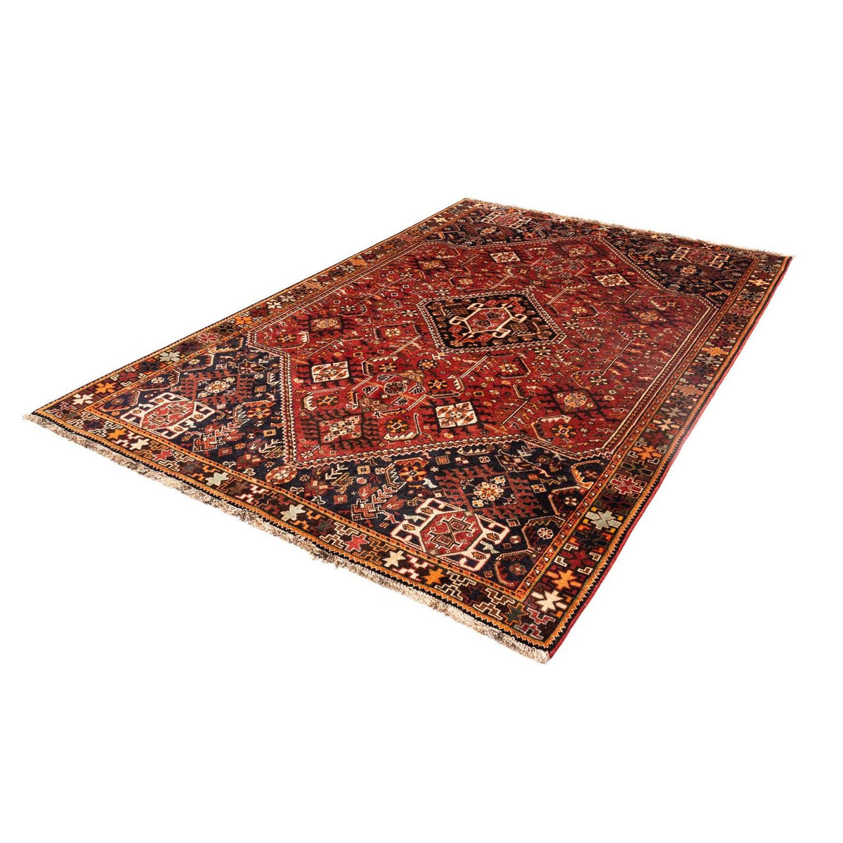Perser Rug - Nomadic - 252 x 163 cm - light red