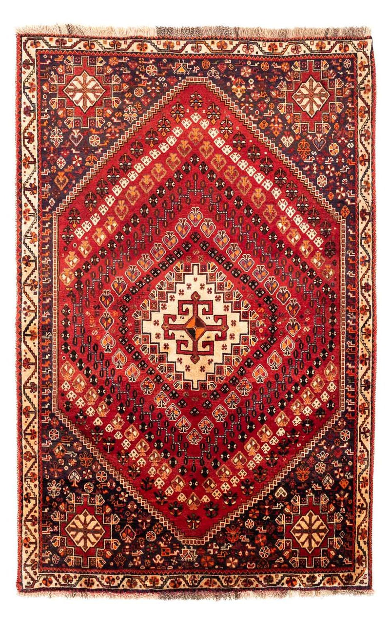 Perser Rug - Nomadic - 256 x 163 cm - dark red