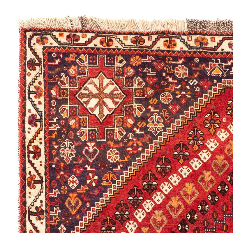 Perser Rug - Nomadic - 256 x 163 cm - dark red