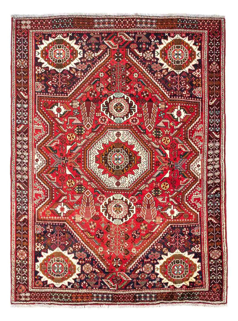 Qashqai Rug 218x164cm - Persian Rugs