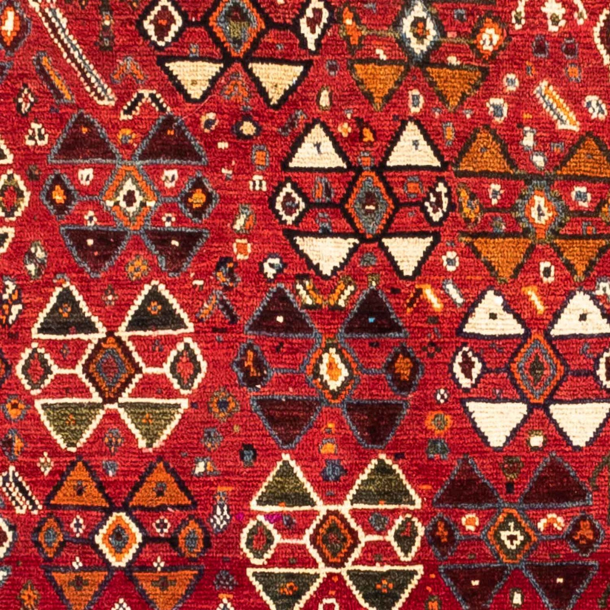 Perser Rug - Nomadic - 233 x 152 cm - dark red