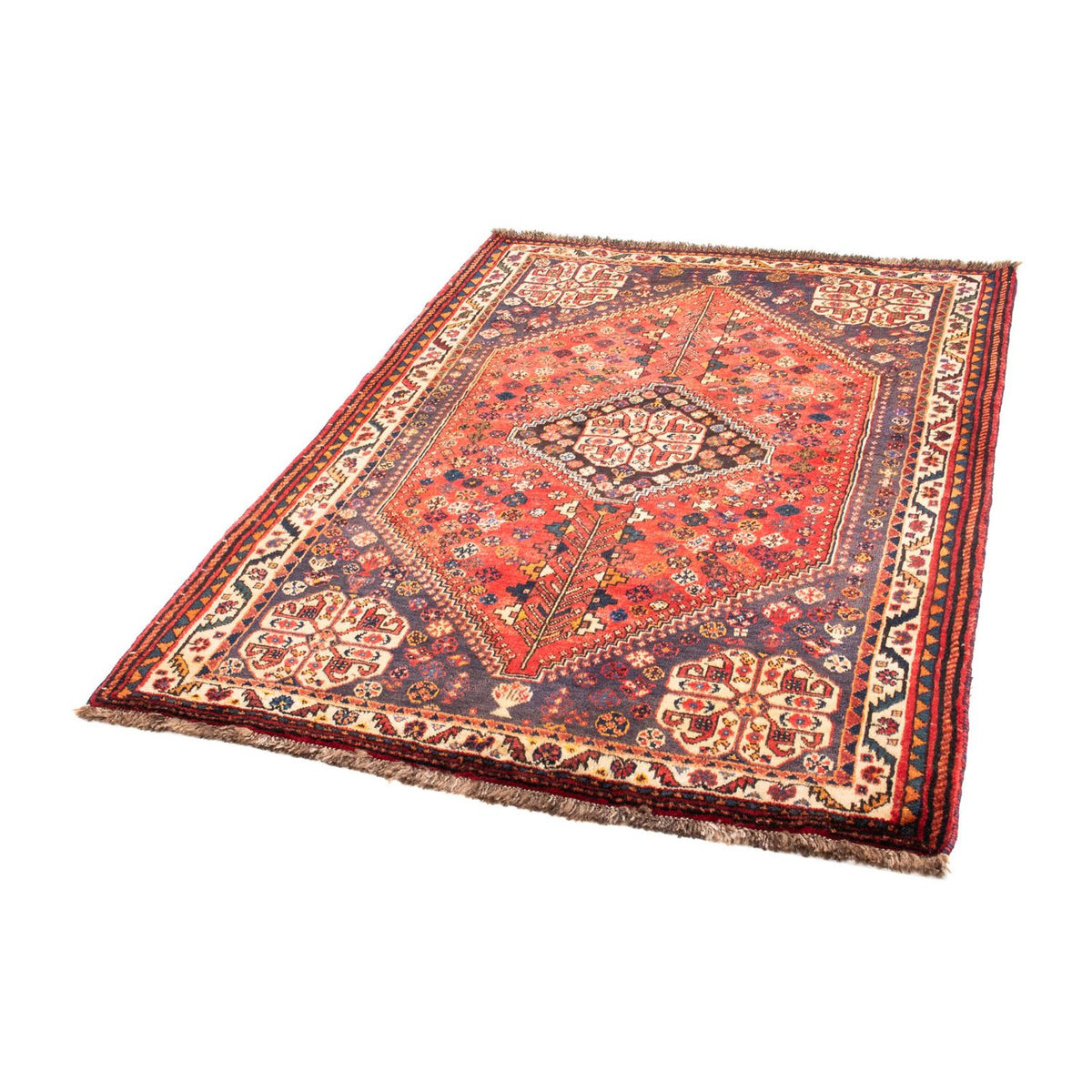 Perser Rug - Nomadic - 167 x 128 cm - dark red