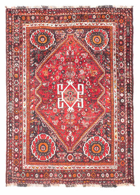Perser Rug - Nomadic - 149 x 111 cm - dark red