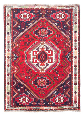 Perser Rug - Nomadic - 158 x 117 cm - dark red
