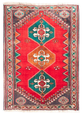 Perser Rug - Nomadic - 160 x 110 cm - dark red