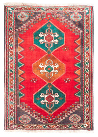 Perser Rug - Nomadic - 160 x 110 cm - dark red