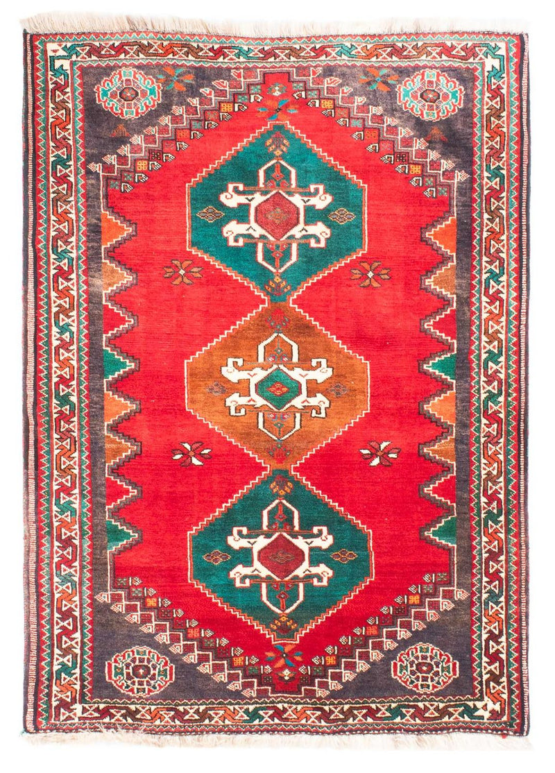 Perser Rug - Nomadic - 160 x 110 cm - dark red