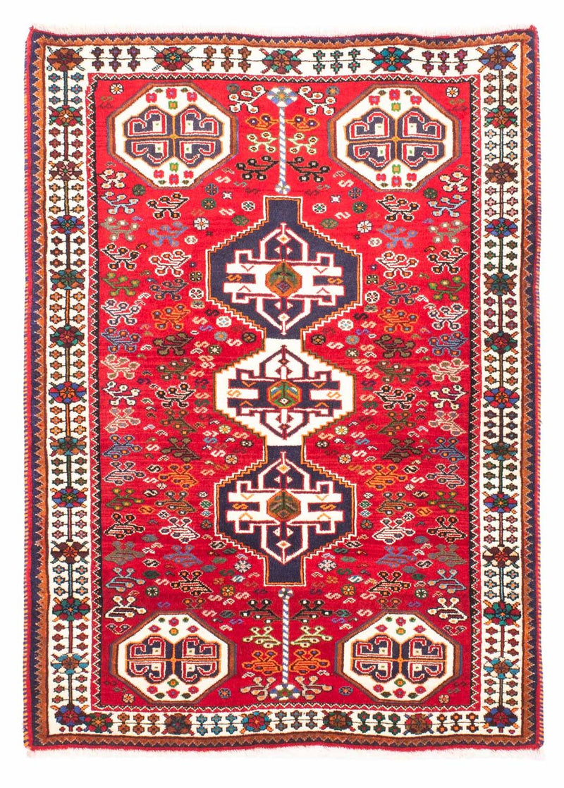 Perser Rug - Nomadic - 158 x 112 cm - dark red