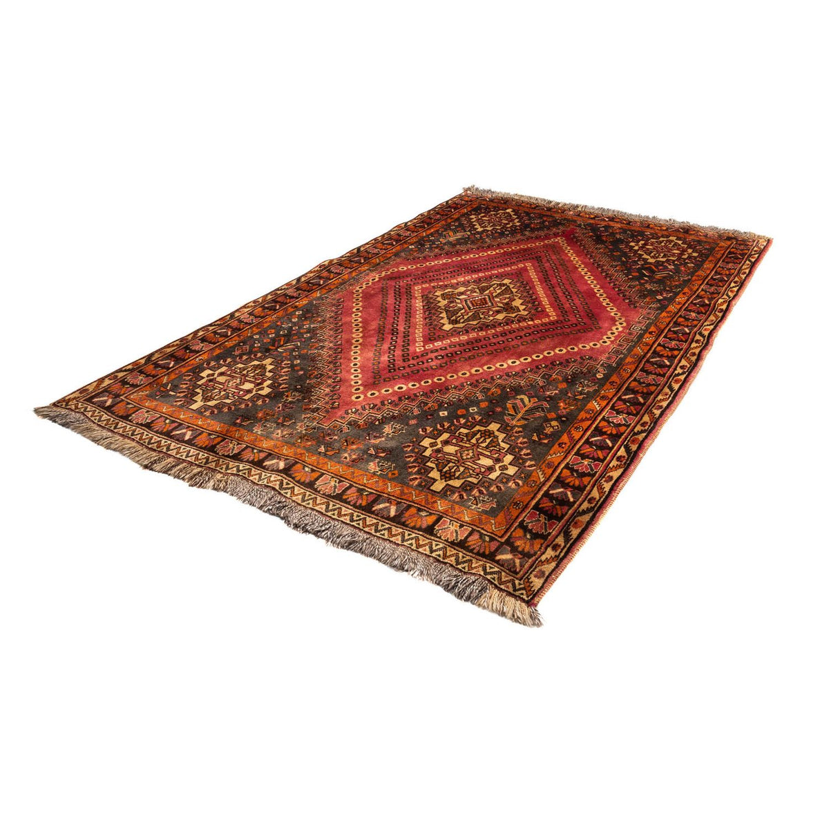 Perser Rug - Nomadic - 270 x 175 cm - light red