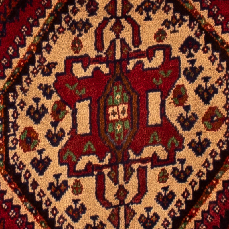 Perser Rug - Nomadic - 280 x 177 cm - dark red